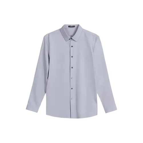 K BOXING Рубашка Мужская Средняя Серая