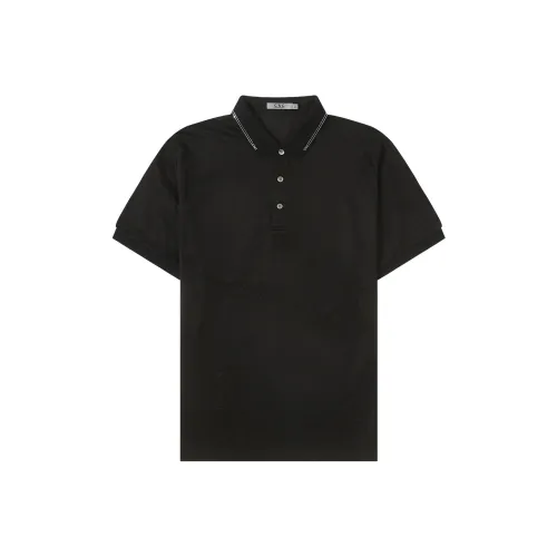 C'N'C New Order & Classics серия Мужская поло рубашка черного цвета