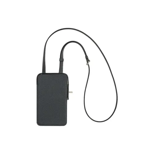 HERMES Hac A Bo Epsom Телячья кожа Чехол для телефона Женские H0 Misty Серый