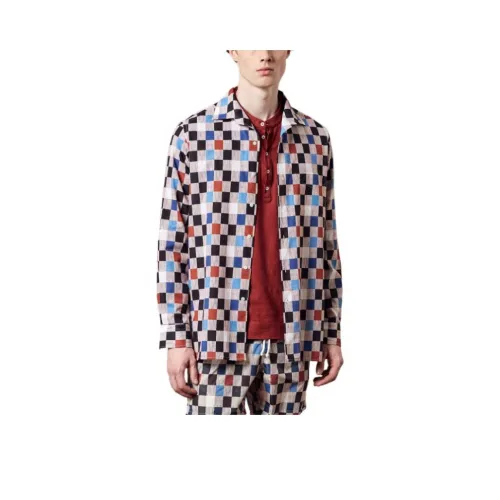 Massimo Alba SS24 Рубашка Мужская Многоцветная