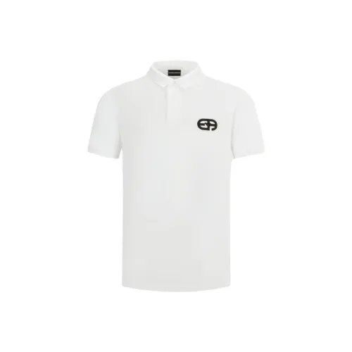 EMPORIO ARMANI EA Экрю Мужское Поло