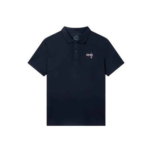 361° Поло Мужское Темно-синий