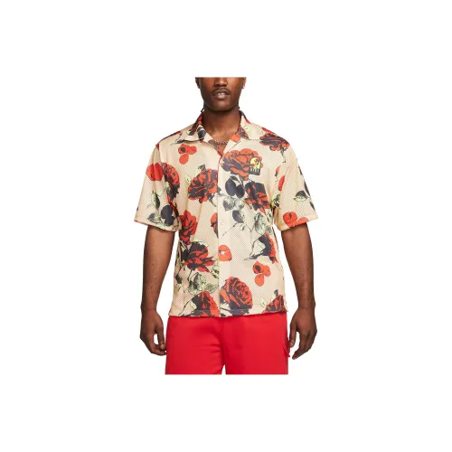 Nike Песочный Мужские Рубашки