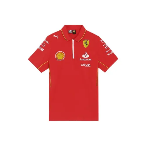 PUMA Burnt Red Мужская Поло