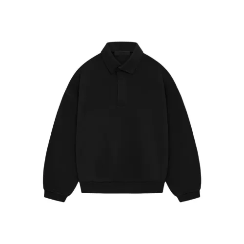 Fear of God ESSENTIALS Глубокий черный/Глубокий черный Мужская Поло