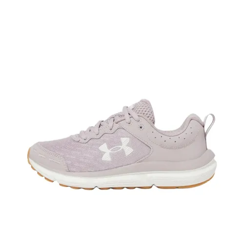 Under Armour Charged Assert 10 Low Топ Беговые кроссовки Женские Розовый