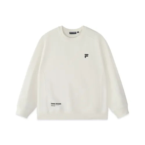 FILA FUSION Толстовка Унисекс Облачный Белый