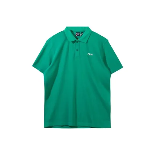 FILA Зеленая Мужская Поло