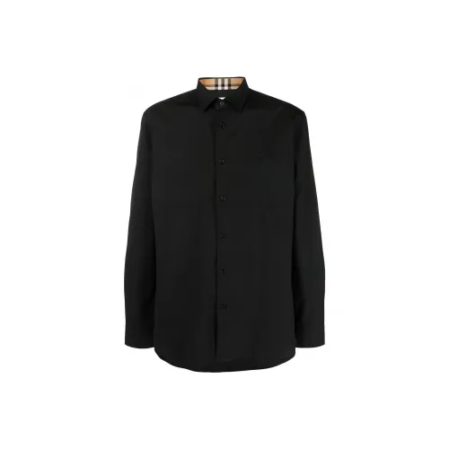 Burberry Мужские Черные Рубашки
