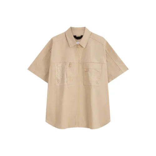 Calvin Klein Rae Хаки Мужские Рубашки