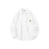 White (Улыбка Цветок Логотип на груди)