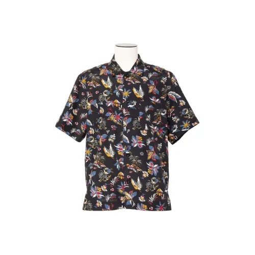 Sacai SS25 Мужские Черные Рубашки