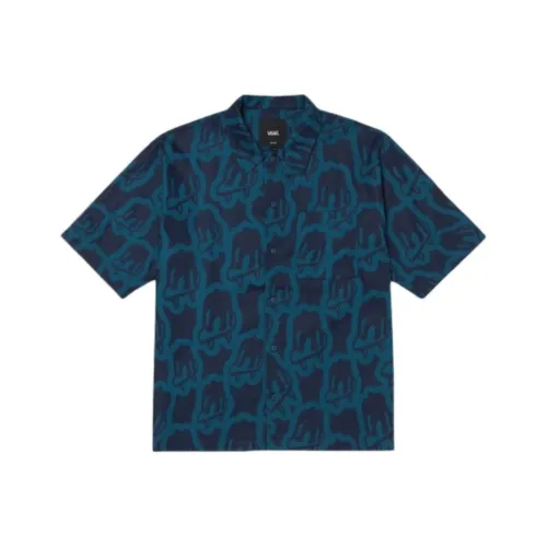 Vans x Asian Artist Collection Rarebirth SS24 Рубашка Унисекс Синий