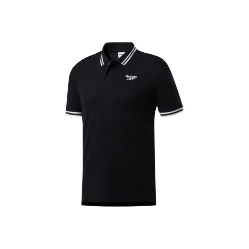 Reebok Черное унисекс-поло