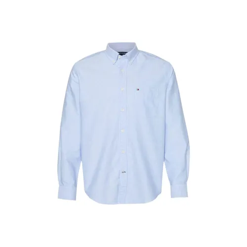 Tommy Hilfiger Мужские Синие Рубашки