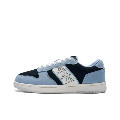 KAPPA Спина к Спине Низкий Топ Кроссовки для скейтбординга Унисекс Черный FLOATING Синий