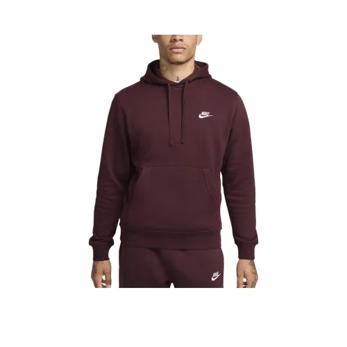 Nike Sportswear Club Свитшот Мужской Красный Коричневый