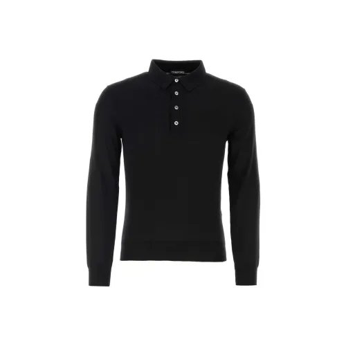 TOM FORD Поло Мужское Черное