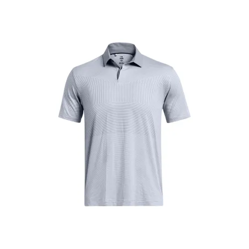 Under Armour Tour Tips Polo Мужской Стальной
