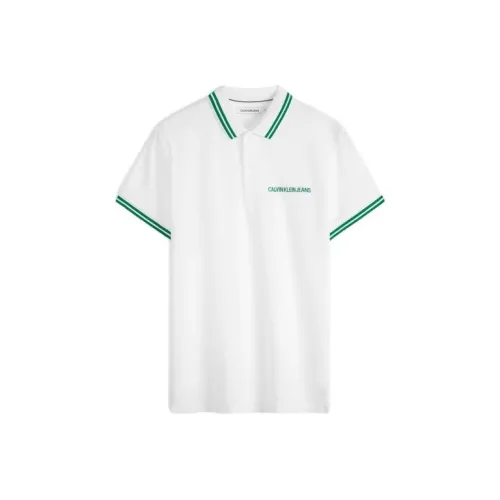 CK Calvin Klein Поло Мужское Белое Moon