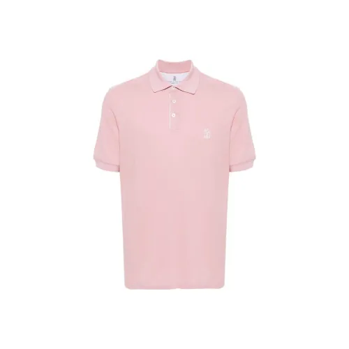 Brunello Cucinelli Розовый Мужской Поло