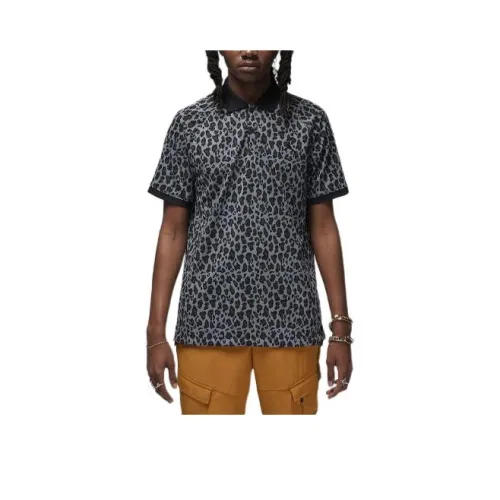 Джордан Dri Fit Sport Поло Мужское Черное