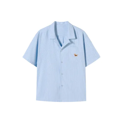 PSO Brand Синий Унисекс Рубашки