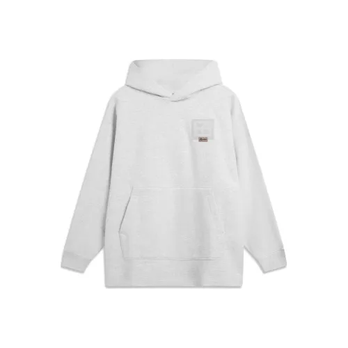 LINING Каменный меланж серый Унисекс Толстовки