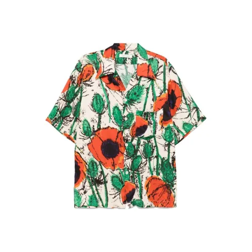 WALES BONNER SS25 Рубашка Мужская Бежевая