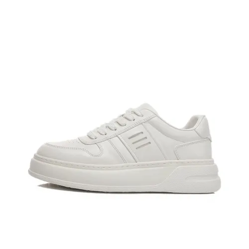 Bansley Low Топ Скейтборд Кроссовки Мужские Белые