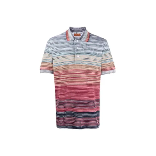 MISSONI FW23 Поло Мужское Многоцветное