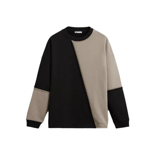 ZARA Deep Антрацит Мужские Свитшоты