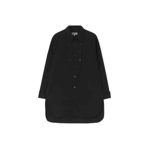 Yohji Yamamoto Рубашка Унисекс Черная