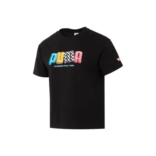 PUMA Мужская черная футболка