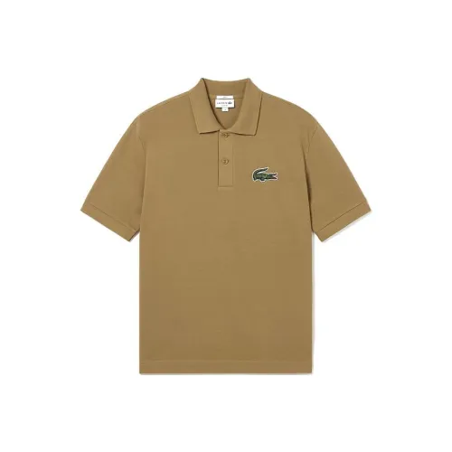 LACOSTE Поло Унисекс Хаки
