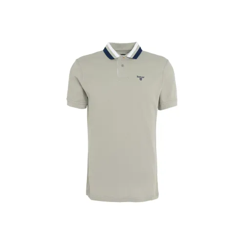 BARBOUR Hawkeswater Tipped Polo Polo Мужское Светлый Умбра