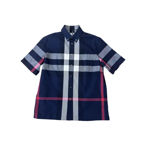 Burberry Мужские Синие Рубашки