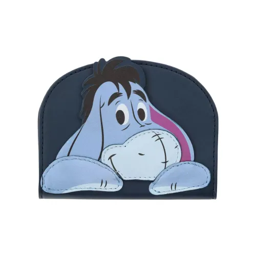 Disney Коровья кожа Монетница Женская Светло-синяя и Темно-синяя