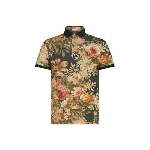ETRO Зеленая Мужская Поло