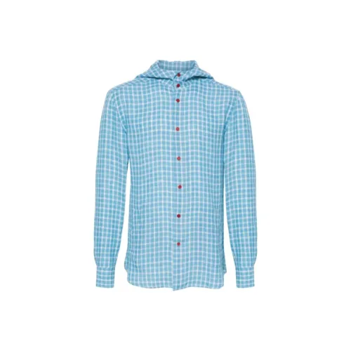 KITON Мужские Синие Рубашки