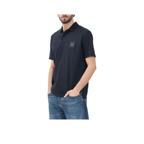 ARMANI EXCHANGEAE Мужское Поло Синее