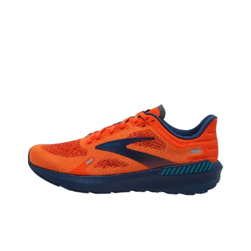 Brooks Slip-resistant Abrasion-resistant Low-top Беговые кроссовки Мужской Orange