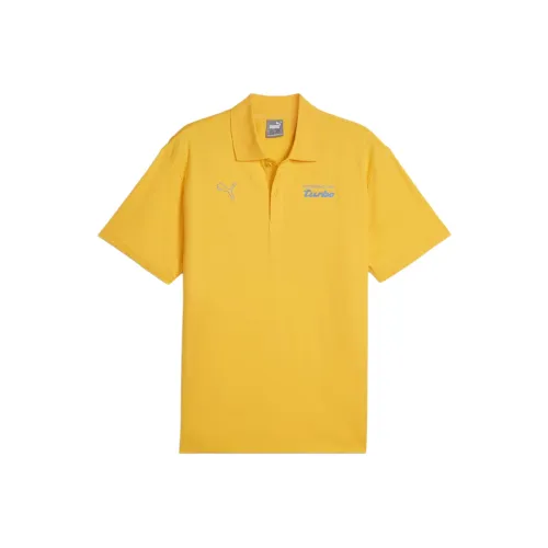 PUMA Motorsport ESS Поло Мужские Спортивные Желтый