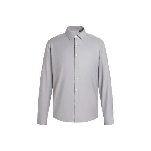 DANIEL HECHTER Light Gray Мужские Рубашки