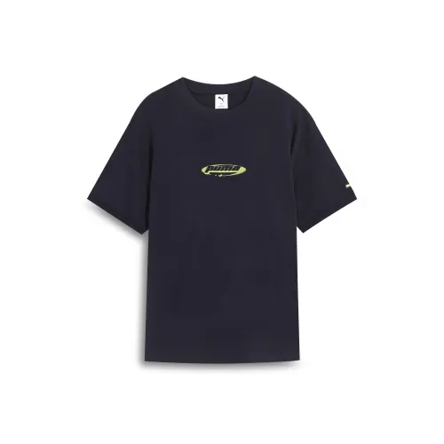 PUMA Graphic SS25 T-Shirt Унисекс Морской Синий 16