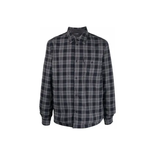 WOOLRICH Серые Мужские Рубашки