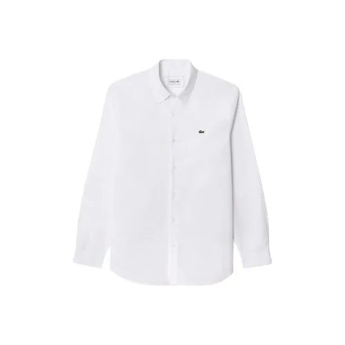 LACOSTE Collaboration Белая Мужская Рубашка