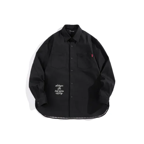 PEACEBIRD MEN Черный 1 Мужская Рубашка