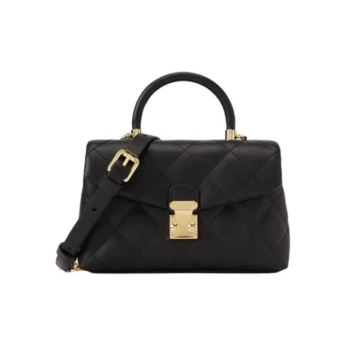 ELLE Сумка через плечо из коровьей кожи женская черная розовая белая