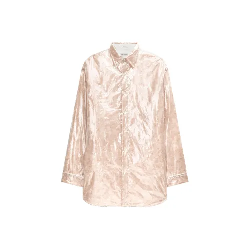 DRIES VAN NOTEN Розовые Мужские Рубашки